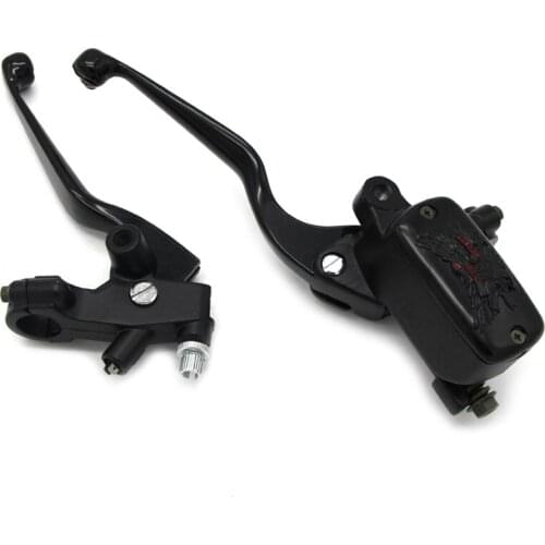 22MM Motorcycle Brake Pump Front Master Cylinder Hydraulic Brake Lever Right For Yamaha XV125 XV250 XV400 XV500 XV535 XV750