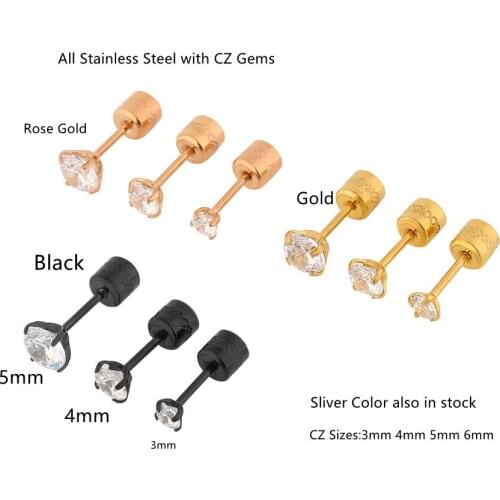 50pcs Body Piercing jewelry- Shine AAA CZ 20G Thin Bar Women/Men Earring Ear Studs Helix Cartilage Bar Ear Piercing Jewelry