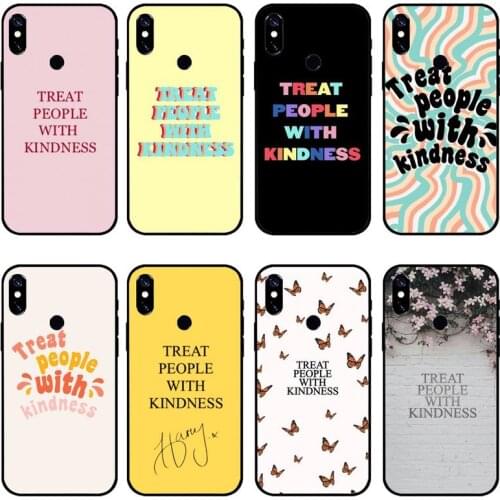 TPWK Treat People With Kindness Phone Case For Xiaomi Redmi 7 9t a3Pro 9se k20 mi8 max3 lite 9 note 8 9s 10 pro