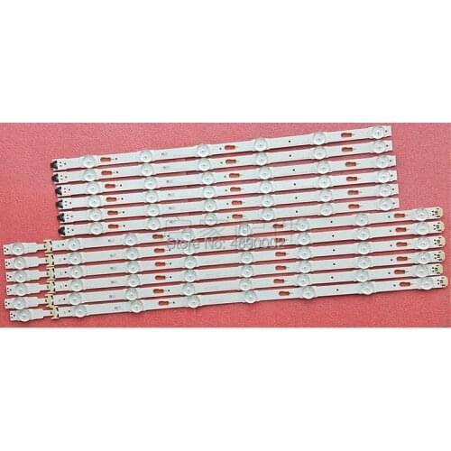 New 12 PCS LED backlight strip For Samsung UE55MU6120K BN96-39659A V5DU-550DCA-R1 V5DU-550DCB-R1 BN96-40099A 40100A LM41-00136A