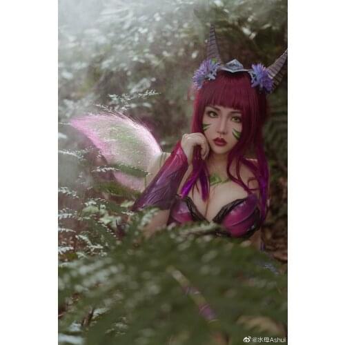 [Customized] Game LOL the Nine-Tailed Fox LOL Elderwood Ahri Cosplay Costume Cosplay Costume Halloween Free Shipping