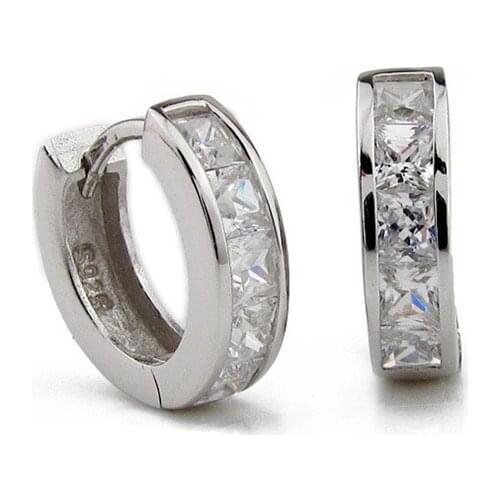 Fashion Jewelry Cubic Zirconia Earrings For Women Brinco Pequeno Boucle Doreille Femme Aros Brincos Aretes