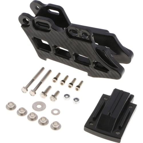 Motorcycle Rear Chain Guide/Guard For DirtBike CRF KLX KDX KXF RM RMZ DRZ YZ YZF WRF Rub Block Insert Plastic Black