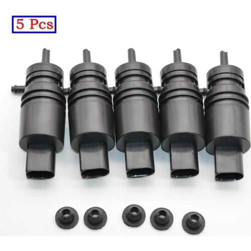 5 Pcs 1T0 955 651 1T0955651 Windshield Washer pump For Golf Mk4 Passat Bora Bug Transporter T5 Crafter