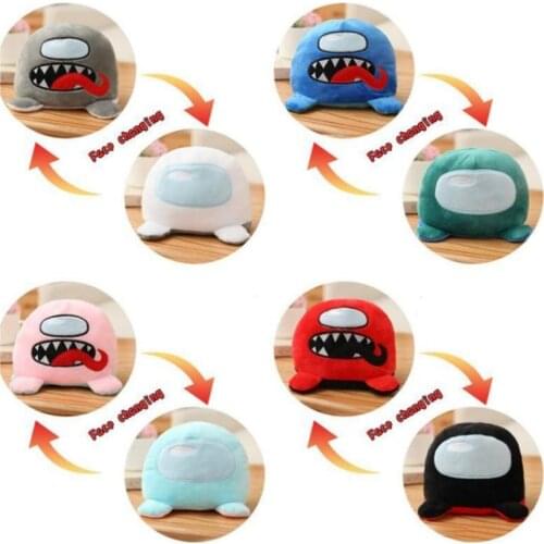 Flip two-sided Plush Toys Animal Game Stuffed Doll Kawaii Hot Sale Soft Plush Stuffed Doll Toys