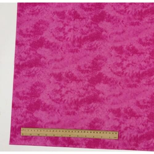 Pink Blooming 100% Cotton Material Patchwork Sewing Fabrics Quilt Needlework DIY Cloth Skirt shirt bag handmade