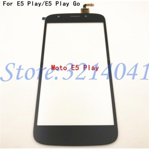100% Tested New For Motorola Moto E5 Play XT1920 XT1921 E5 Play Go Touch Screen Digitizer Front Glass Panel Sensor