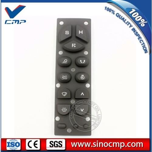 SK-3 SK200-3 Console Rubber Keypad For Kobelco Excavator, 3 month warranty