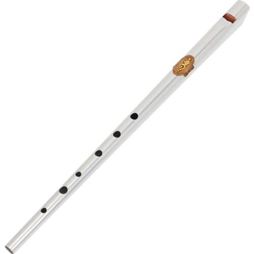 Whistle C/D Key Irish Tin Mouth Flute 6 Hole Musical Instrument FL13