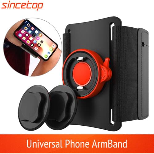 Universal Running Armband Sports Wristband Phone Holder with Quick Mount For Huawei iPhone 11pro X XS Max XR 8 7 6 6S Samsung