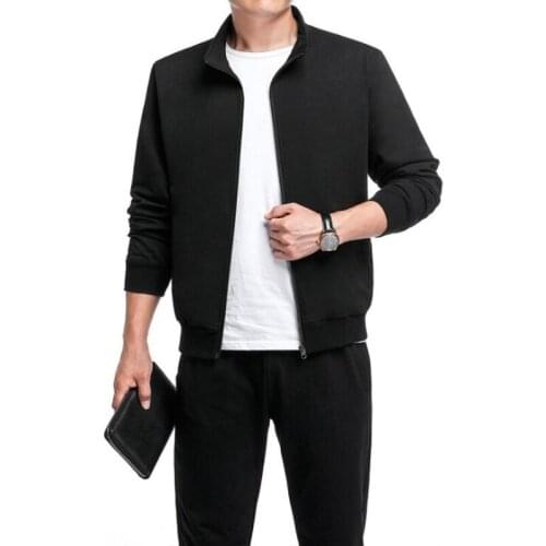 2020 Spring Autumn Male Tracksuit Set Mens Running Set Casual Sportswear 2Piece Set SportingTrack Suits Jacket+Pant Sweatsuit