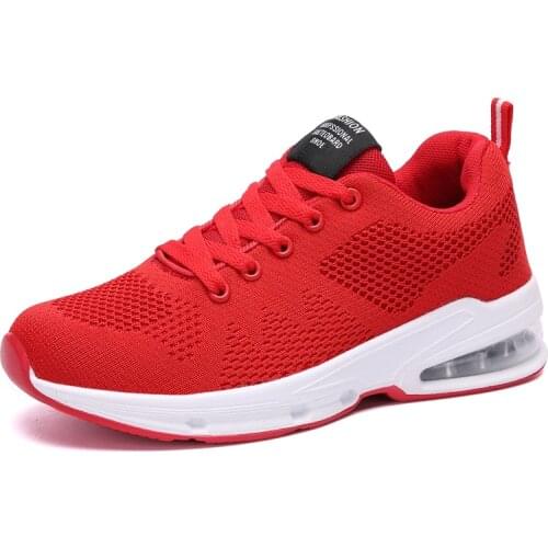 Tenis Mujer 2020 New Women Light Soft Sport Shoes Women Tennis Shoes red Female Stability Athletic Sneakers jogging Trainers