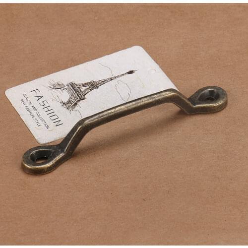 101*14mm Vintage Furniture Handles Retro Cabinet Wardrobe Cupboard Drawer Kitchen Pulls Furniture Hardware