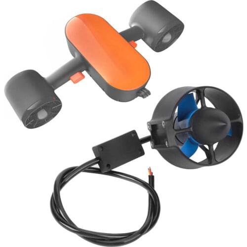 12V 312W 6000RPM Underwater Deep Water Thruster Waterproof Electric Propeller Deep Water Motor for ROV RC Boat Submarine CW/CCW