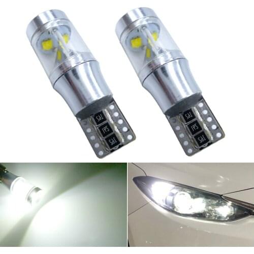 2x T10 W5W Clearance Parking Light Wedge Light LED Clearance Side Marker Lights For Hyundai Tucson Creta Kona IX35 Solaris