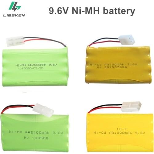 9.6V Ni-Cd / Ni-MH 700/800/1000/1400/2400mAh Remote Control toy electric lighting lighting security facilities AA battery group