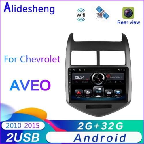 9 inch Android 2G RAM Car Multimedia Player Radio For Chevy Chevrolet AVEO 2010-2015 Support AHD 1080P Rear Camera ADAS DVR