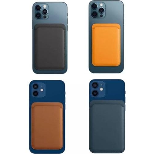 For iPhone 12 Case Hot Sale Card Bag Leather Magnetic Card holder For iPhone 12 Pro Back Wallet Card Pocket Holder