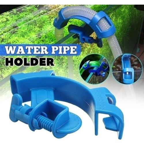 Aquarium Filtration Holder for Mount Tube Fish Tank Firmly Hold Hose Water Pipe Fixing Clamp Aquarium Tool