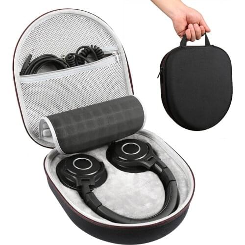 EVA Headphones Case Cover Box for Audio-technica ATH-M50X ATH-M40X ATH-M50S ATH-M20X ATH-M30 Headphone Headset Bag Pouch Handbag