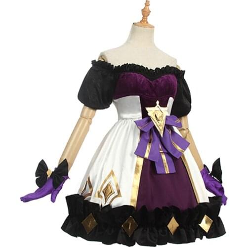 Game LOL Gwen Cosplay Costume The Hallowed Seamstress Battle Suit for Halloween Fancy Stage Performance Props Halloween Outfit