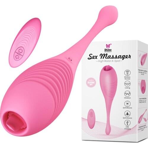 ManNuo18+ Sex toys for Women Vibrator Nipples Remote Control Vagina Vibrating egg G-spot Tongue Stimulation Oral Massage Licking