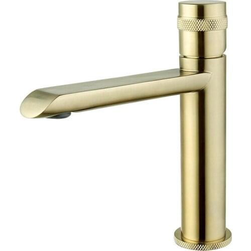 Copper Bathroom Basin Faucets Antique Brass Hot & Cold Sink Mixer Crane Tap Single Handle Deck Mounted Brushed Gold/Black/Chrome