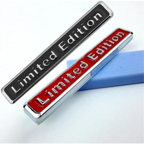 Car Styling Metal Limited Edition Badge Sticker for SSANGYONG Chairman Rexton Kyron Rodius Actyon korando Tivolan