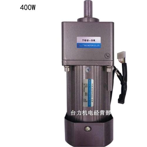 400W 220V AC motor gear motor with gearbox 7GU3K-180K with governor