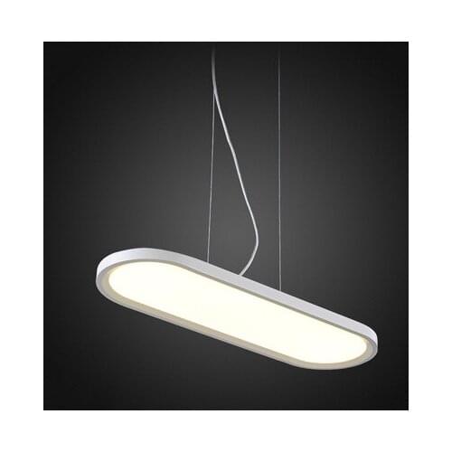 Creative The Oval Acrylic Droplight Modern LED Pendant Light Fixtures For Dining Room Simple Hanging Lamp Indoor Lighting