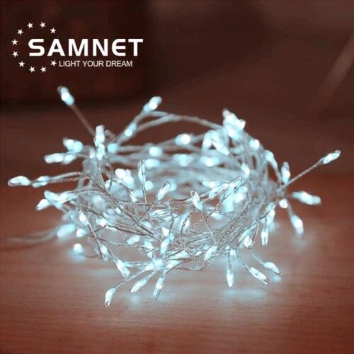 Solar LED Light Outdoor Indoor Christmas Tree Decoration Holiday Light Waterproof Garden Decoration Garland Fairy Light For Home