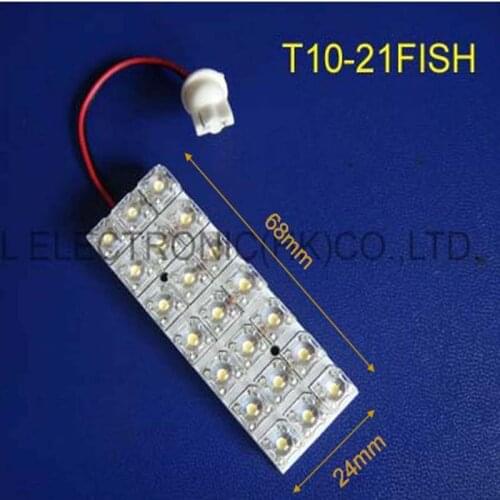 High quality fish led car lamp board,car led reading lights,car led lamp panel,led rear lights free shipping 50pcs/lot