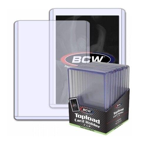 10PCS/Pack 260PT BCW Card Clips Card Protector Card Holder Card Sleeves for Football Basketball Star Cards