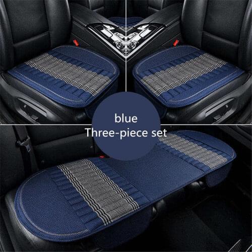 3PCS/Set Universal Comfortable Bamboo charcoal flax Car Seat Cushion For Land Rover Discovery 3/4 freelander 2 Sport Range Sport