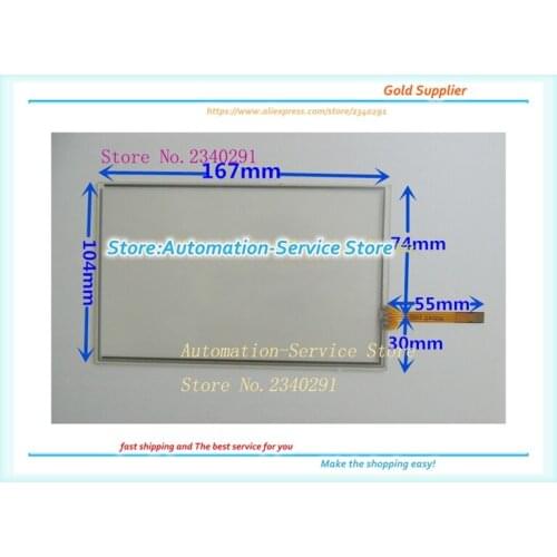 7 Inch Touch Panel For PT070-10F-T1S PT070-1BF-T1S Original 167*104 Screen