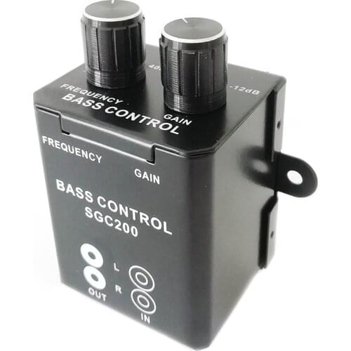 Car Audio Amplifier Bass Boost RCA Level Remote Volume Control Knob