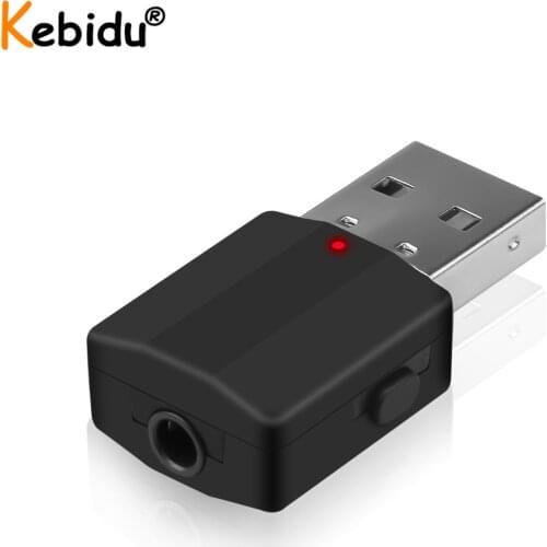 Bluetooth Car Kit 5.0 Audio Receiver 3.5mm Jack Wireless Adapter Bluetooth Transmitter Mini Stereo AUX RCA USB For TV PC Car