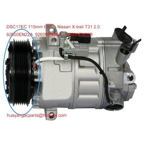 Car ac compressor clutch for Nissan X-trail T31 2.0 92600EN22A 92600EN22B 92600EN22C 92600EN22D
