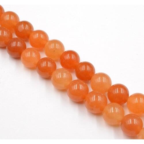 4-12mm Natural Stone Colored Red Aventurine Beads for Jewelry Making Charm Loose Beads Accessories DIY Fashion Free Shipping