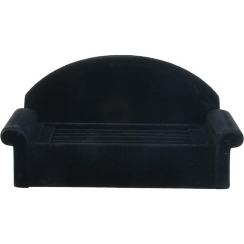 Sofa Shape Jewelry Stand Display Earrings Necklace Ring Ornament Holder Case