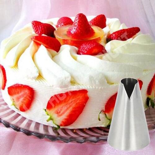 Bakeware 1pcs/set Flower Stainless Steel Nozzle Cake Cupcake Cream Decorating Pastry Tools Icing Piping Tips