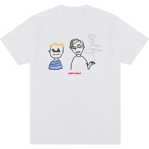 Golf Wang Tyler The Creator rapper hip hop music Black T-shirt Cotton Men T shirt New TEE TSHIRT Womens