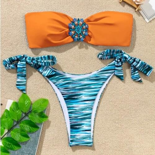 HolaTeenYang Shiny Swimwear