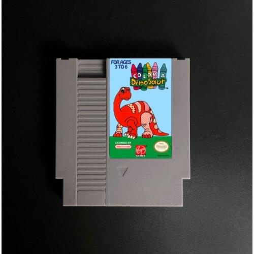 Color A Dinosaur - 72 pins 8bit Game Cartridge
