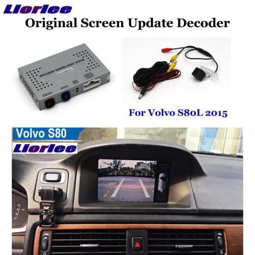 Car Rearview Reversing Parking Backup Camera For Volvo S80L 2015 Full HD CCD Decoder Accessories