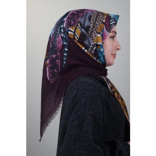 CASHMERE COOL LINEN FLAMLI SCARF DESEN-44 - RENK-13