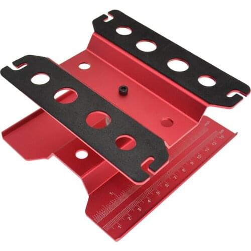Metal RC Car Work Stand Repair Station Assembly Platform 360 Degree Rotation for 1/8 1/10 1/16 Scale RC Model Car