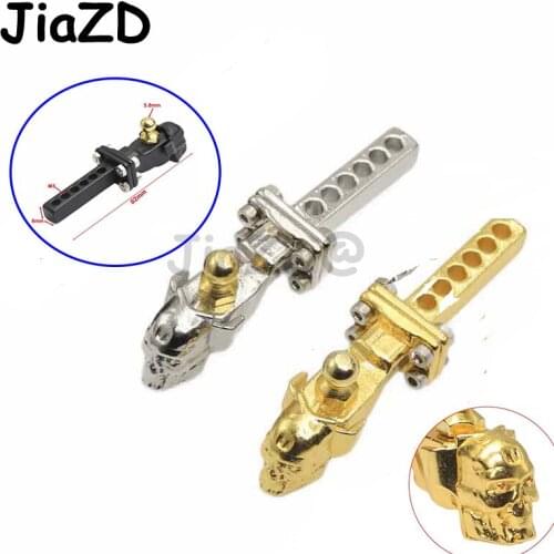 Metal Skull Trailer Hook Metal Trailer Hitch Mount for 1/10 RC Crawler Traxxas TRX4 TRX6 Axial SCX10 90046 03007 GEN 8 86100 Y09
