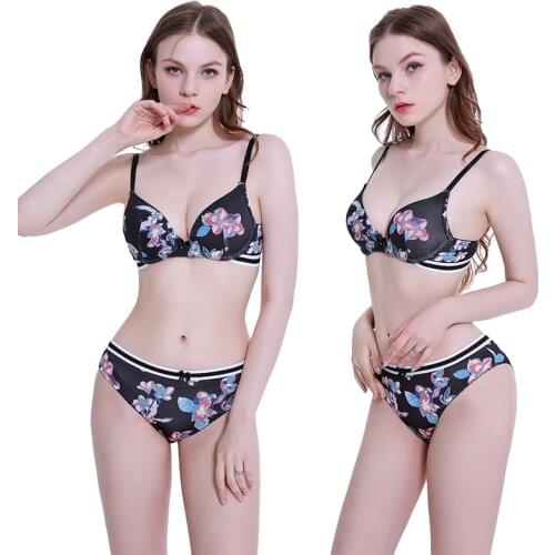 Nouvell Seamless Sexy Floral Lace Bra Bustier Sheer Bralette For Womens Transparent Cups Wireless Brassiere Underwear Lingerie