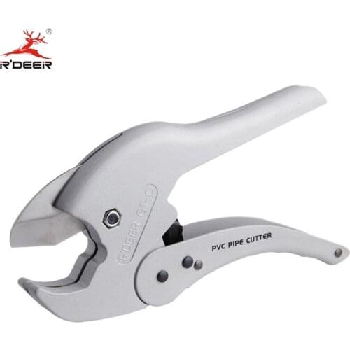 RDEER PVC Pipe Cutter Max Cutting 42mm Stailess Steel Blade Scissors Cutter Pliers For Plastic Hose PVC PU PP-P PE